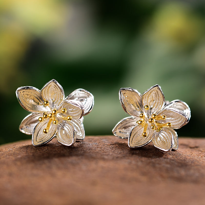 Lotus Whispers Studs