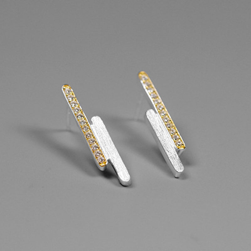 Glacial Facet Bar Studs