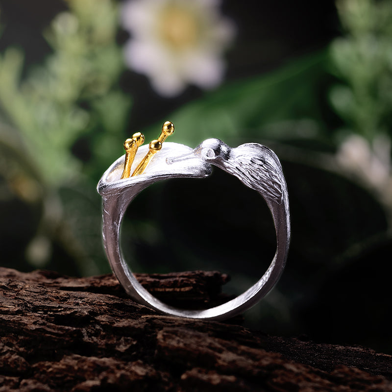 Hummingbird Open Ring