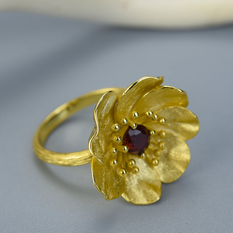 Anemone Flower Rings | Women's Flower Rings | Parure by Asma