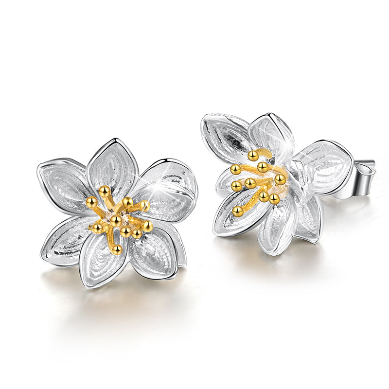 Lotus Whispers Studs