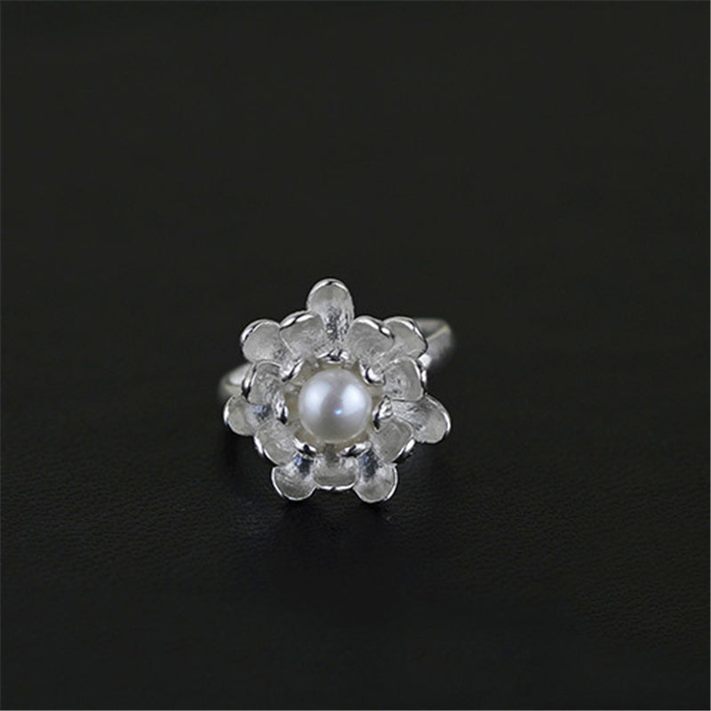 Silver Lotus Ring | Blooming Lotus Ring | Parure by Asma