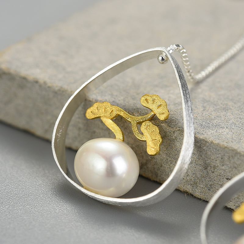 Bonsai Tree Earrings | Bonsai Pearl Earrings | Parure by Asma