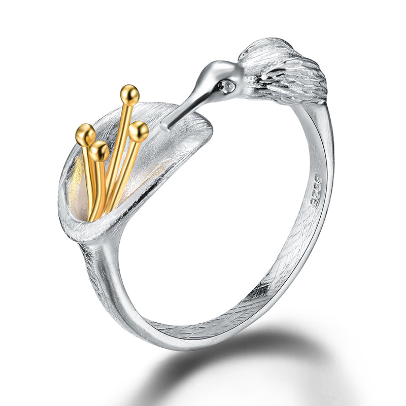 Hummingbird Open Ring